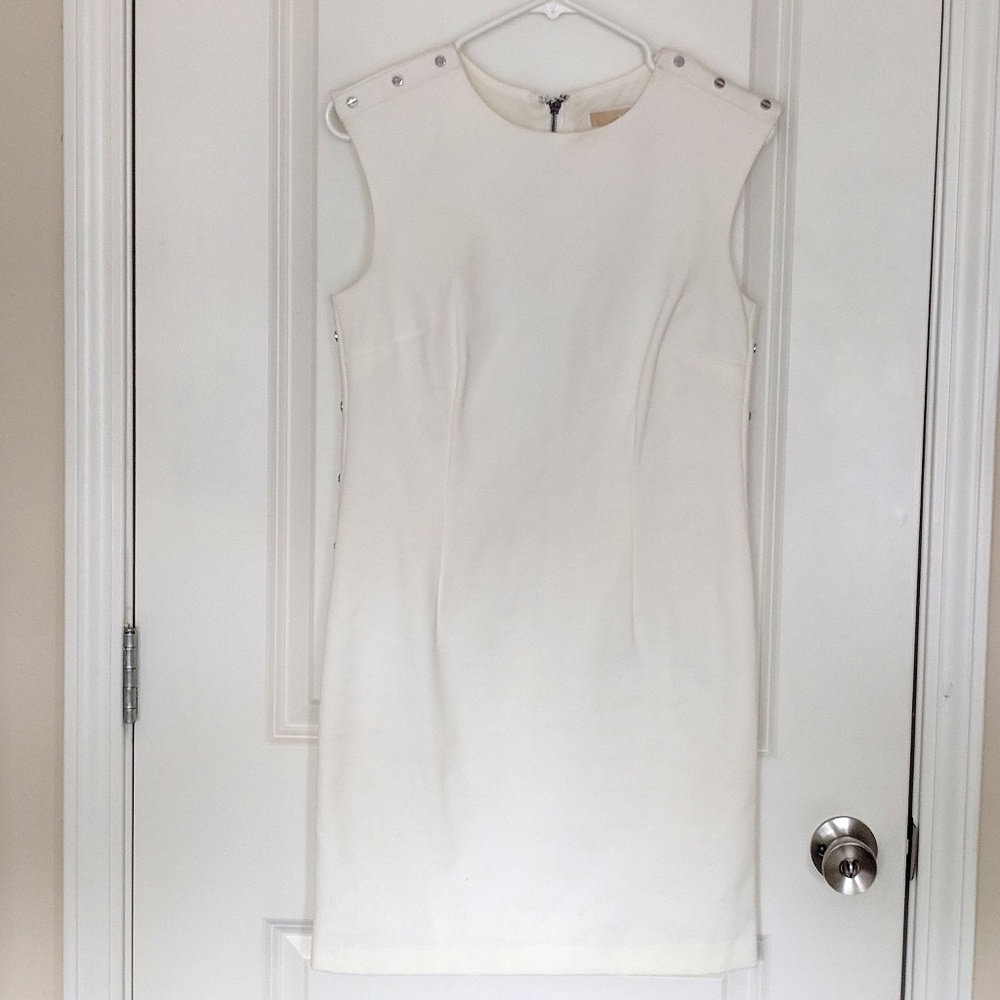 LAST CHANCE! Michael Kors White Sheath Dress